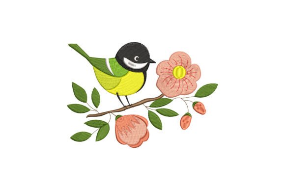 Bird Sitting Flowers: A Designer’s Review