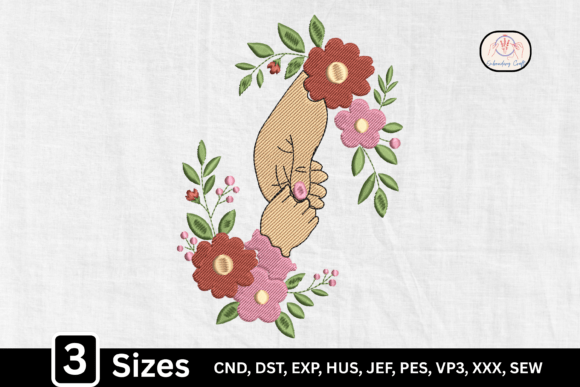 Boho Botanical Floral Hand: A Craft Fair Review