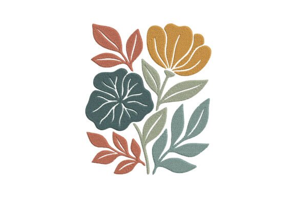 Review: Abstract Floral Embroidery Design for Gifts