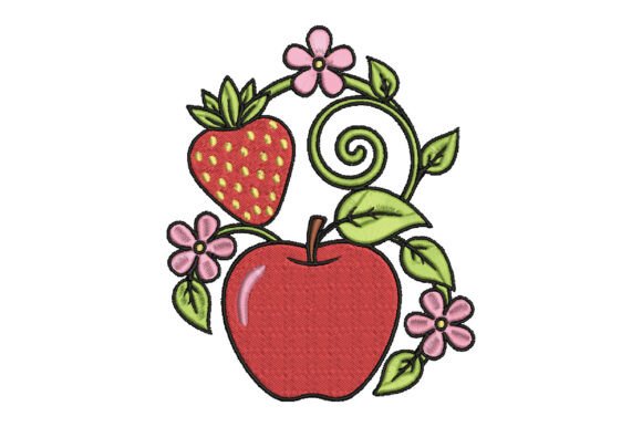 Review: Apple Embroidery Design for Boutique Apparel