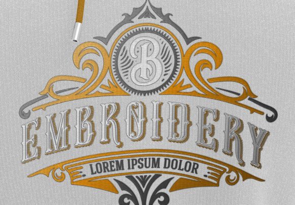 Review: Embroidery Effect Mockup for Handmade Gifts