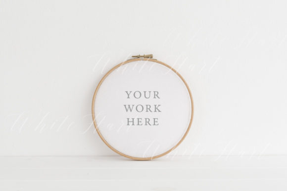 Review: Embroidery Hoop Mockup - 18cm - 7