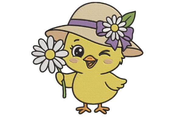 Review: Funny Chick Embroidery Design for Spring Sales