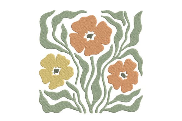 Review: Poppy Flowers Embroidery Design for Sweatshirts