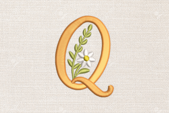 Review: The Letter Q is Feathered and Leafy Design