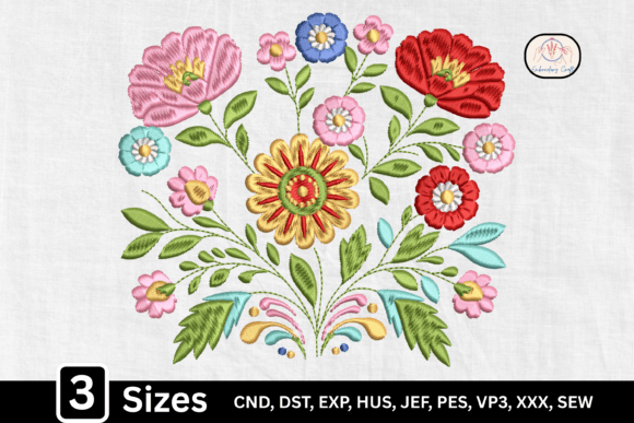 Reviewing Decorative Folk Floral Bouquet for Holiday Sales