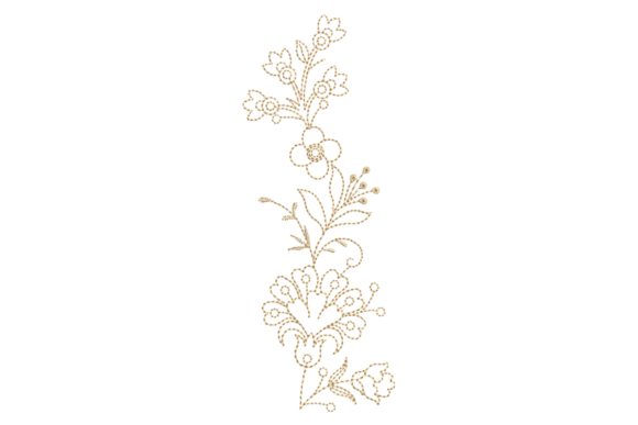 Reviewing Floral Leaves Embroidery Design for Holiday Sales