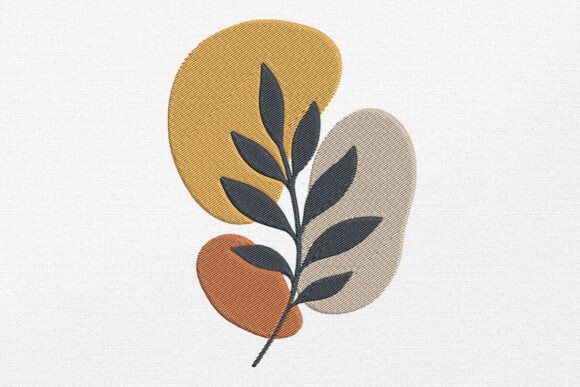 Reviewing Modern Abstract Embroidery Design