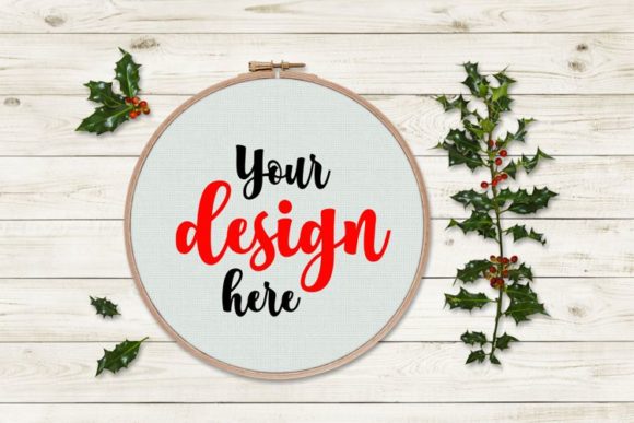 Reviewing the Embroidery Hoop Mockup for Custom Gifts
