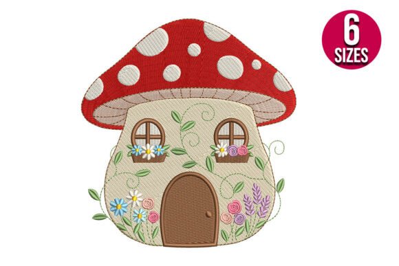 Reviewing the Whimsical Floral Mushroom House